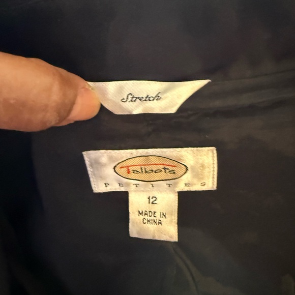 Talbots Women's Double Breasted Trench Coat - Picture 4 of 5